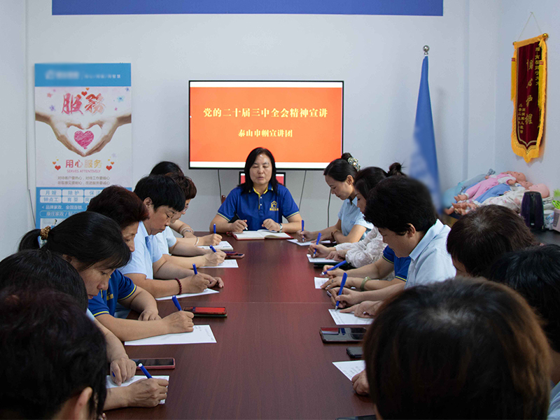 《康庄家政：传递党的二十届三中全会精神之光》